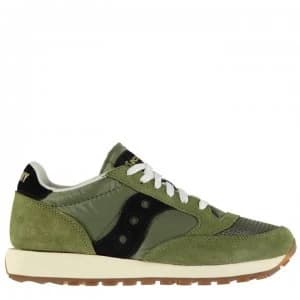 Saucony Originals Jazz Original Vintage Trainers - Olive/Black