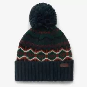 Barbour Boys' Case Fair Isle Beanie - Navy - L-XL (10-14 Years)