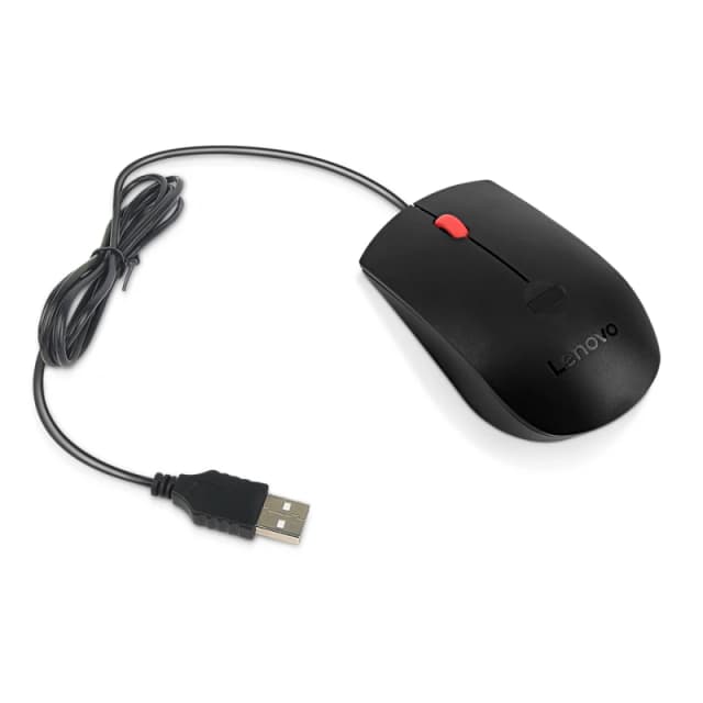 Lenovo 4Y51M03357 mouse Office Ambidextrous USB Type-A Optical 1600 DP