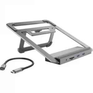 Hama 00200106 USB-C docking station Compatible with: Universal USB-C powerd