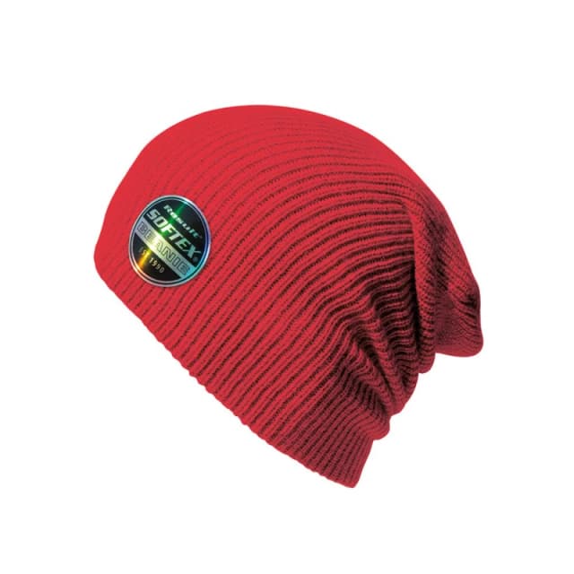 Result Core Mens Soft Beanie in Red Red Male One Size