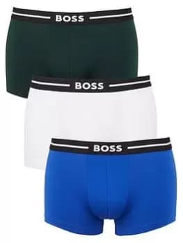 BOSS Bodywear 3 Pack Bold Trunks, Multi, Size 2XL, Men