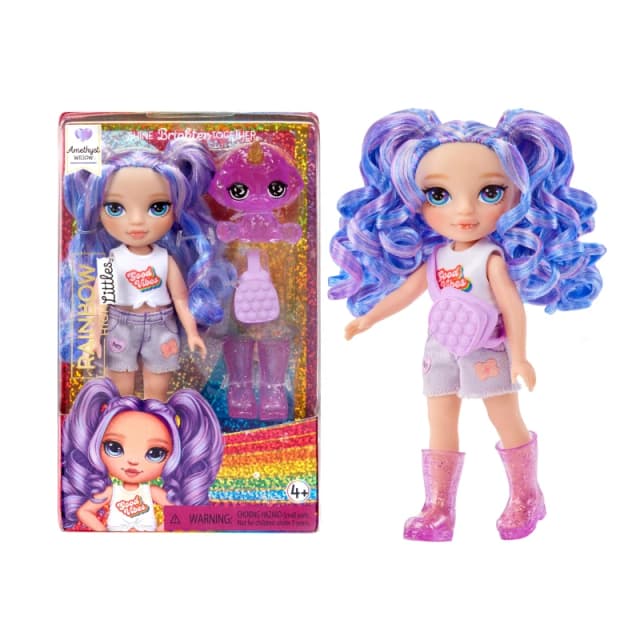 Rainbow High Littles Dolls-Amethyst One Colour W4IOH Unisex
