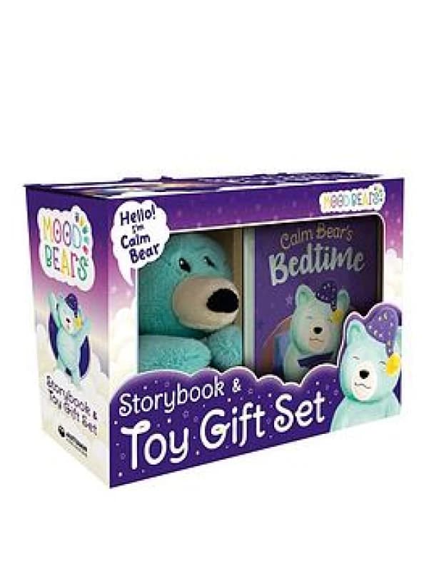 Mood Bears: Calm Bears Bedtime Plush & Book Gift Set One Colour WV2FS Unisex