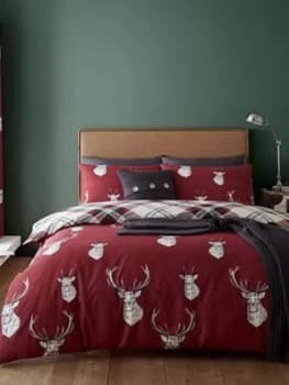 Catherine Lansfield Catherine Lansfield Munro Stag Duvet Set - Db