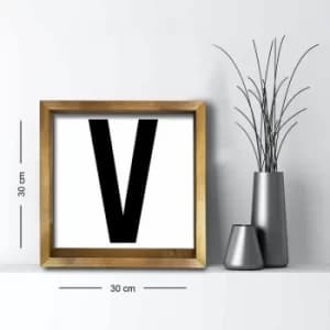 3030AHS-095a Multicolor Decorative Framed MDF Painting