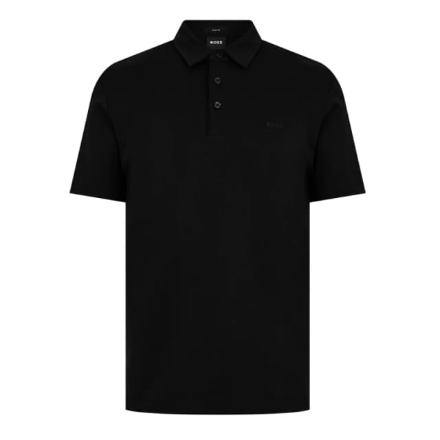 Boss Mens Black Palosh 30 Slim Fit Polo Shirt Black 001 male Small