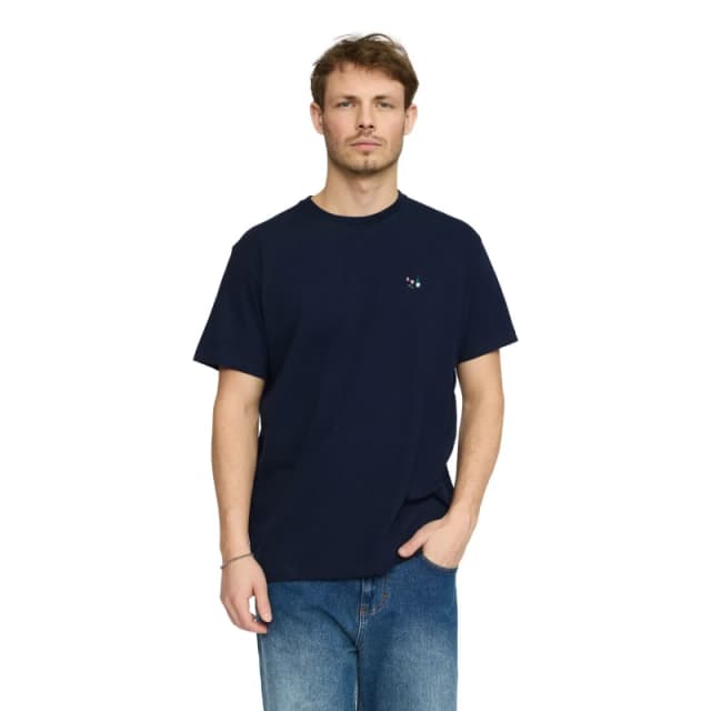 Revolution T-Shirt Revolution Application Bleu Male S 1433 DAT-Navy-melange