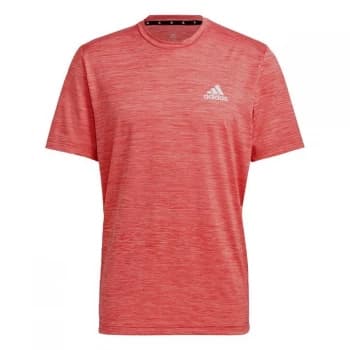 adidas AEROREADY Designed To Move Sport Stretch T-Shirt M - Scarlet Mel.