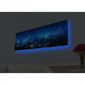 3090HDACT-002 Multicolor Decorative LED Lighted Canvas Painting