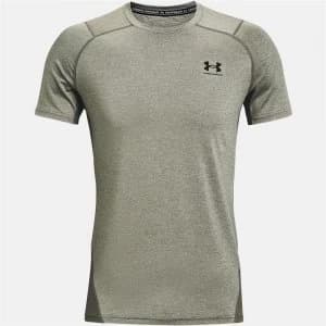 Urban Armor Gear HeatGear Armour Fitted Short Sleeve - Victory Green