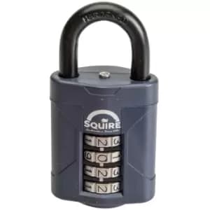 Combination Padlock 50mm Crimestoppers Endorsed 4 Wheel Lock XMS22PADLOCK - Squire