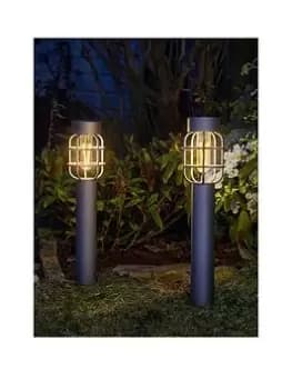 Smart Solar Anglia 365 Solar Stake Light Pair