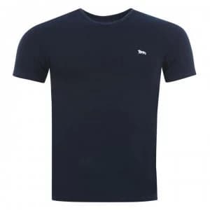 Lonsdale Single T Shirt Mens - Navy