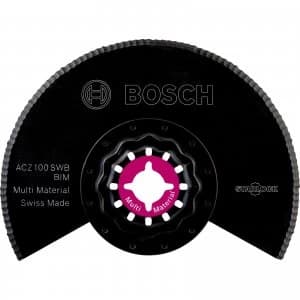 Bosch ACZ 100 SWB Multi Material Oscillating Multi Tool Segment Saw Blade 100mm Pack of 1