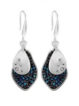 Jon Richard Blue Crystal Rocks Earring