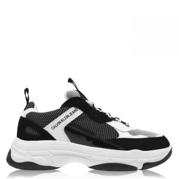 Calvin Klein Jeans Marvin Chunky Trainers - White/Black