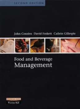 Food and Beverage Management by John Cousins Paperback