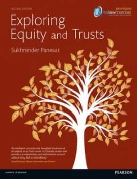 Exploring Equity and Trusts by Mr Sukhninder Panesar Book