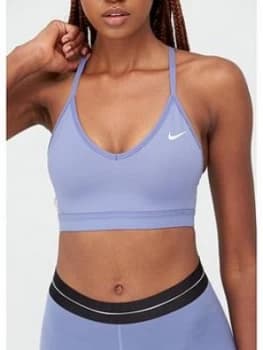 Nike Light Support Indy Sports Bra - Indigo
