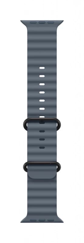 Apple Apple Titanium Finish Band Blue Fluoroelastomer, Titanium MGCJ4ZM/A