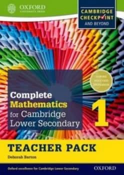 Oxford International Maths for Cambridge Secondary 1. Teacher Pack 1 by Deborah Barton Book