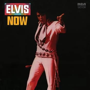 Elvis - Elvis Now Blue & Black Swirl Vinyl