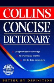 Collins Concise Dictionary by Marian Makins Hardback