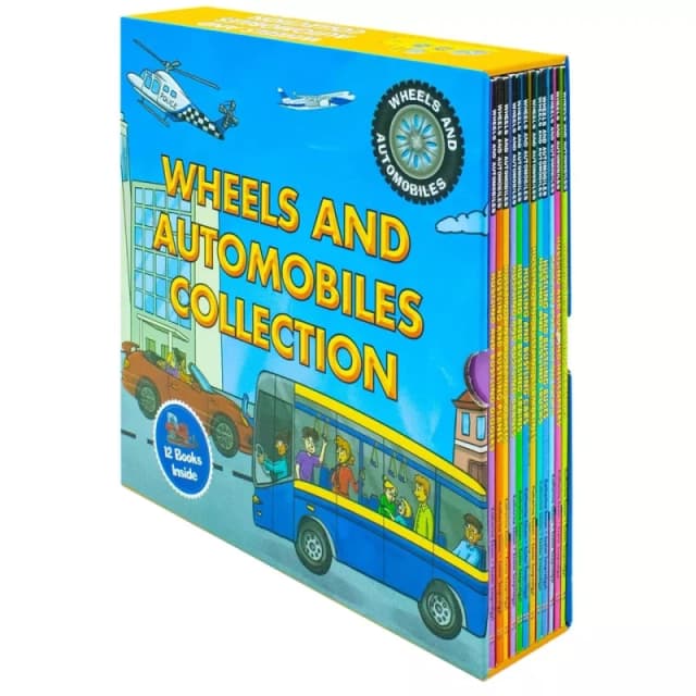 Wheels and Automobiles Collection 12 Amazing Books Set by Katherine Eason Katherine Eason Books