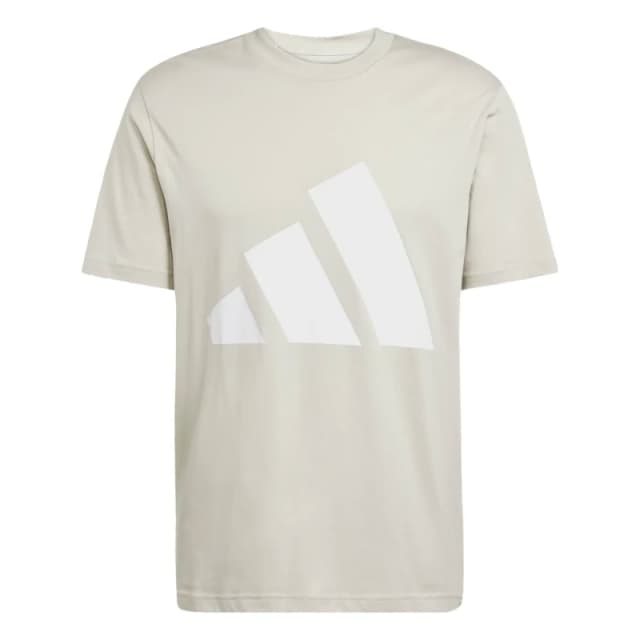 adidas Essentials Big Logo Tee - Cream Cream S