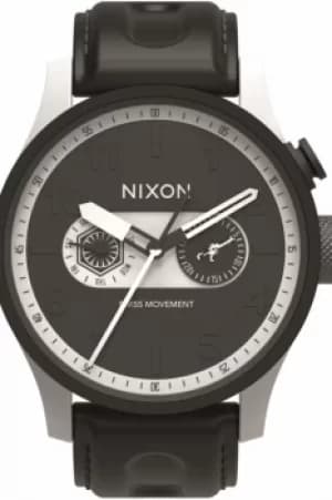 Mens Nixon The Safari Deluxe Leather SW Stormtrooper White Watch A977SW-2243