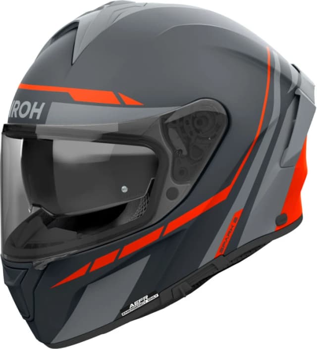 Airoh Spark 2 Spinner Orange Matt Full Face Helmet Size S