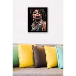 SC0203 Multicolor Decorative Framed MDF Painting