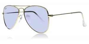 Ray-Ban Junior RJ9506S Sunglasses Matte Gold 249-4V 50mm