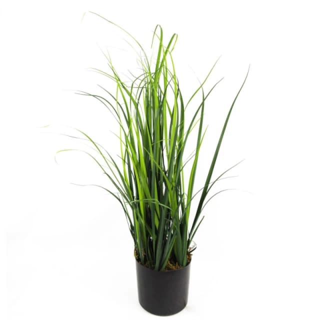 Leaf 60cm Artificial Grass Plant Lemongrass Green