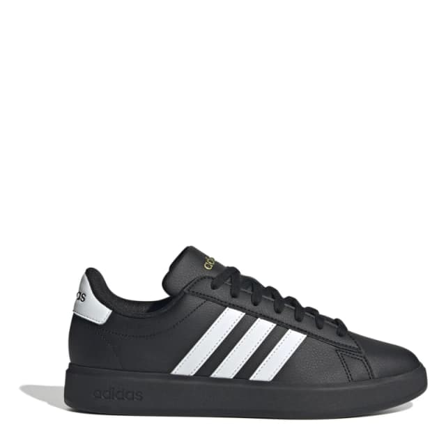 adidas Womens Grand Court Sneakers - Black 5