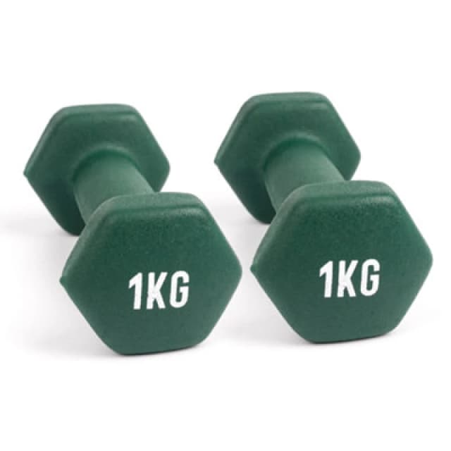 Myga Myga Hex Dumbbells Green unisex 1KG