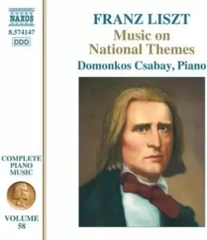 Franz Liszt Music On National Themes by Franz Liszt CD Album