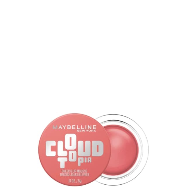 Maybelline New York Cloudtopia Blush Cheek & Lip Mousse Up to 14H Cheek Colour (Various Shades) - 9 Dreamy Dawn