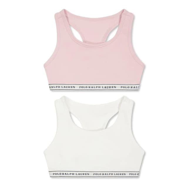 Polo Ralph Lauren Polo 2Pk Bralette Jn62 White 001 female 13 (XL)