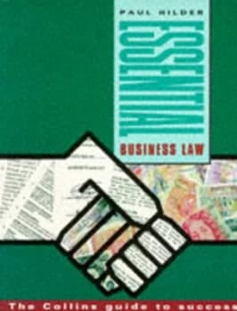 Essential Business Law by Paul Hilder Paperback