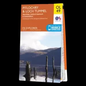 Map of Pitlochry & Loch Tummel