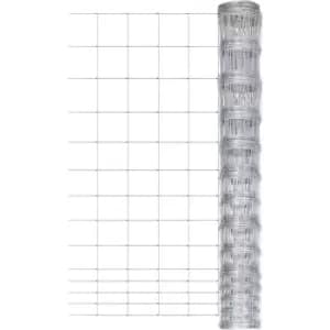 Vidaxl - Garden Fence Galvanised Steel 50 m 150cm Silver Silver