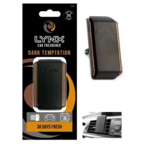 Lynx Dark Temptation Car Air Freshener (Case Of 6)