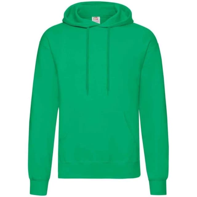 Fruit Of The Loom Classic mens Hoodies in Green