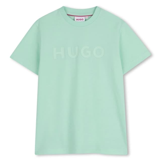 Hugo SS T Shirt Jn63 Green male 6Y