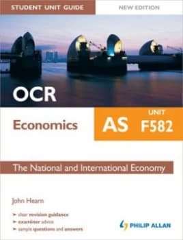 Ocr As Economics. Unit F582 the National and International Economy by John Hearn Paperback