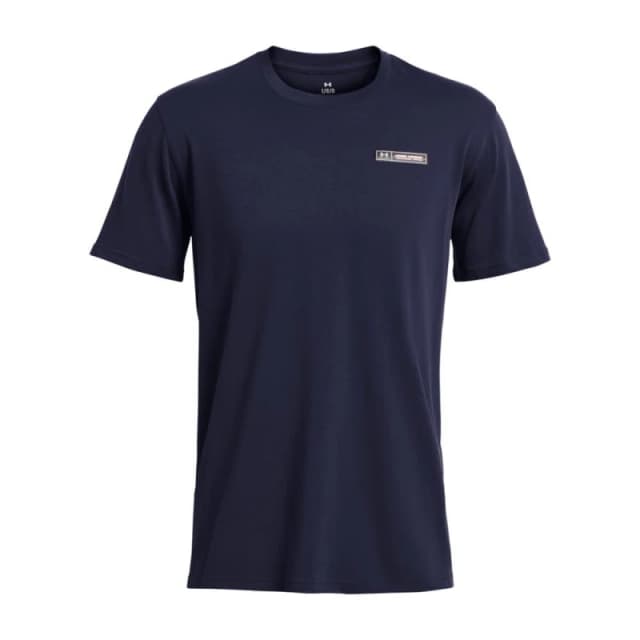 Under Armour Hw Armour Label T-Shirt - Blue Blue XS