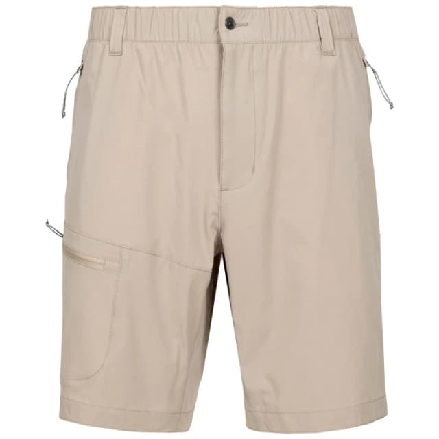 Trespass Trespass Men Carlby Shorts in Light Beige Size: Small Light Beige S Male 5063527152152
