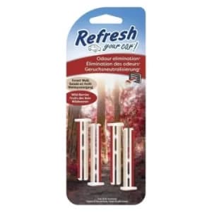 Refresh Forest Walk/Wild Berries Scented Air Freshener Vent Stick (Case Of 6)